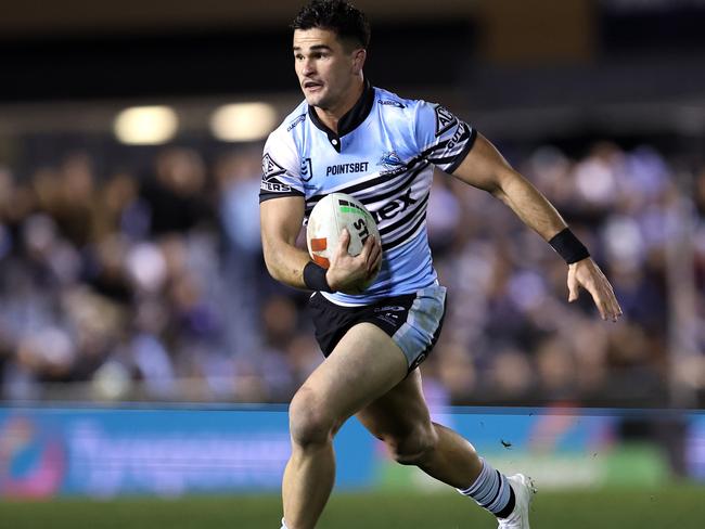 Daniel Atkinson’s future at Cronulla remains up in the air. Picture: Brendon Thorne/Getty Images