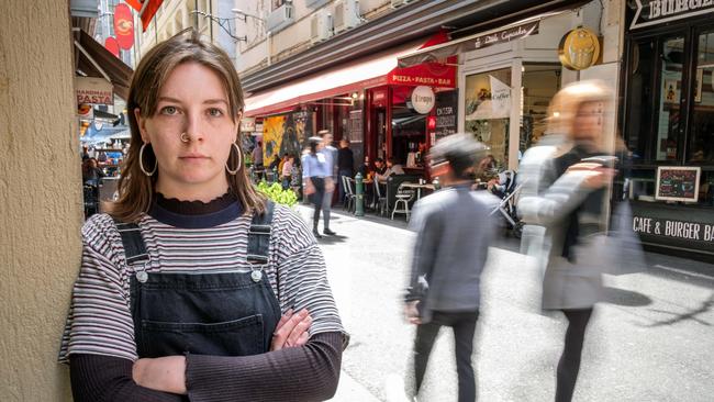 Mya Nipperess worked at Little Cupcakes and was paid as little as $13 an hour. Picture: Mark Stewart