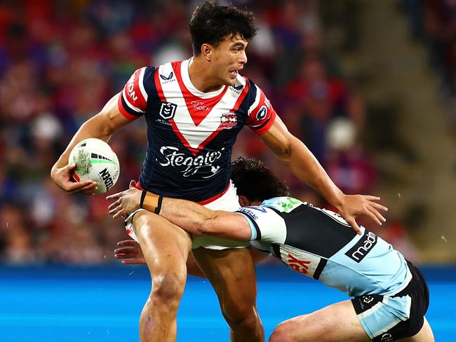 Joseph-Aukuso Suaalii is in the Blues’ starting side. Picture: Chris Hyde/Getty Images