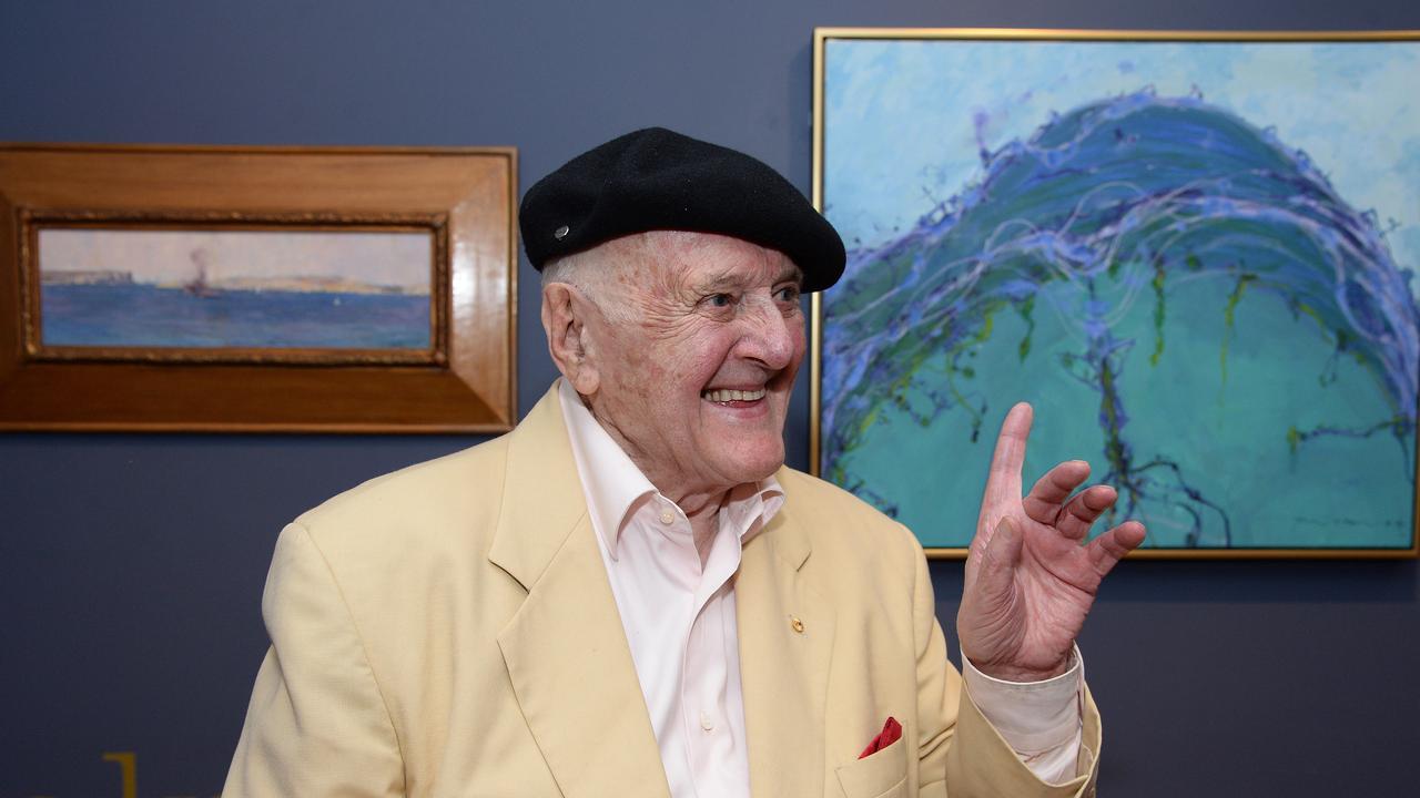 Artist John Olsen makes major gift of his painting inspired by Arthur