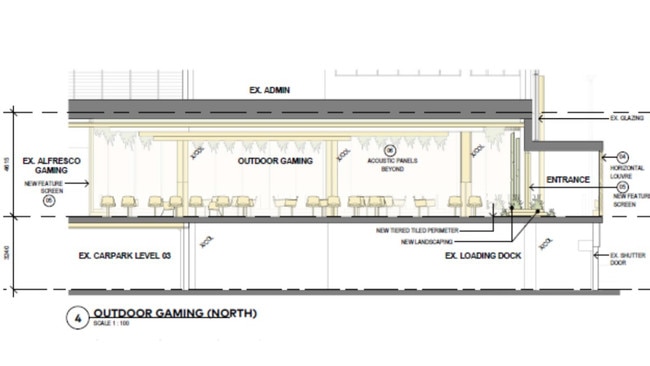 The plans have been lodged to North Sydney Council.