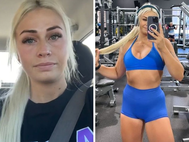 ’Ridiculous’: Woman kicked out of gym. Picture: Instagram/kenziegreaves