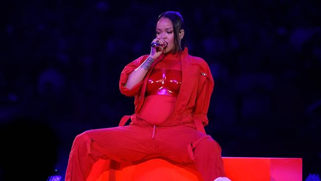 Rihanna stunned with her Super Bowl halftime show. (Photo by TIMOTHY A. CLARY / AFP)