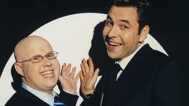 Matt Lucas (L) and David Walliams from TV series 'Little Britain'.