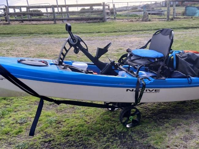 Police are searching the Coorong for a missing kayaker.  The man, aged in his 70s, set off on a kayaking trip along the Coorong on Monday.  The alarm was raised today after he stopped making regular contact. Picture: SA Police