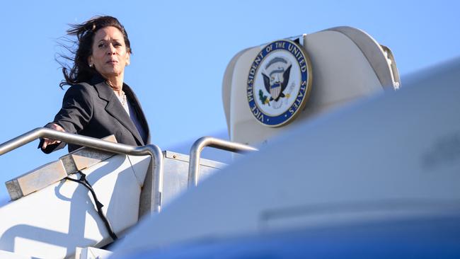 US Vice President and Democratic presidential candidate Kamala Harris. Picture: Josh Edelson/AFP