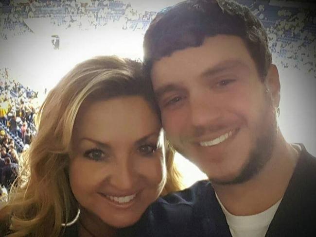 Sonny Melton was attending the concert with wife Heather Gulish Melton (left) when he was shot dead. Picture: Facebook/Sonny Melton