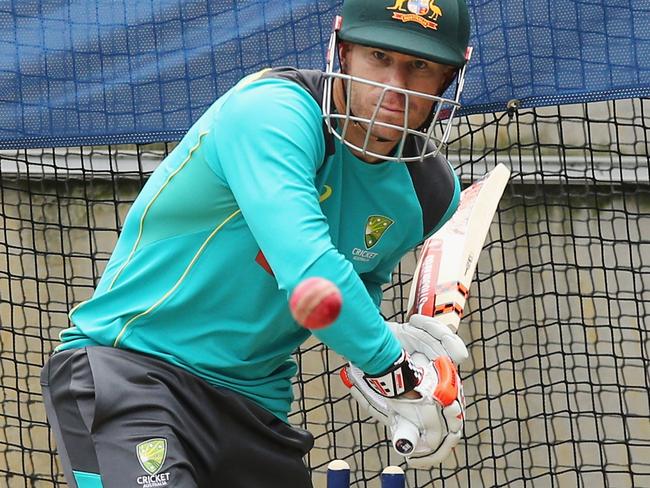 David Warner will be spending plenty of time in the nets over the next 12 months.