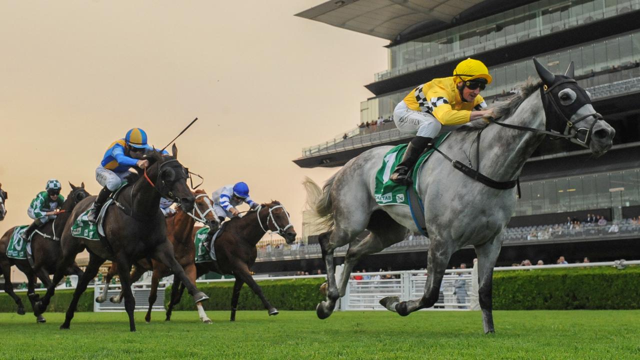 Berdibek has conditions to suit in the Rowley Mile at Hawkesbury. Picture: AAP