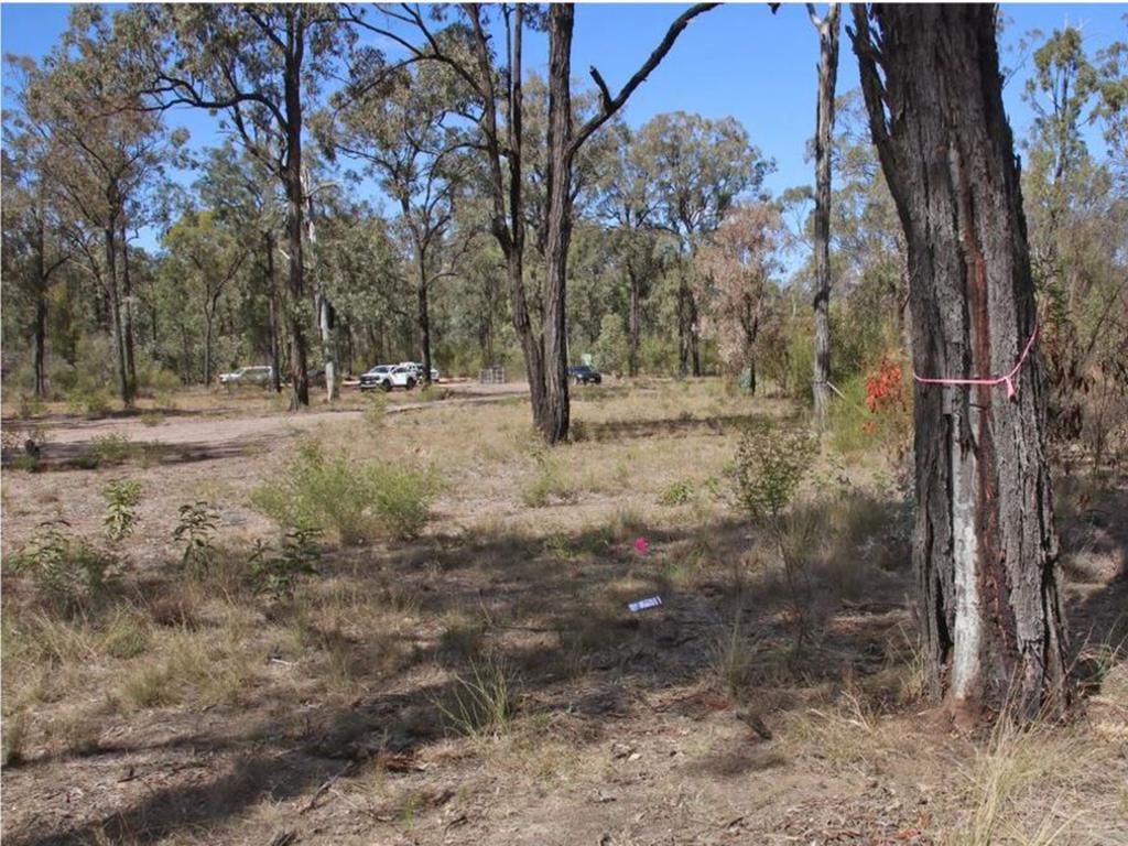 The Wieambilla property where police officers Matthew Arnold and Rachel McCrow died, along with neighbour Alan Dare.