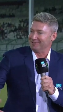 Michael Clarke looks a new man in Pakistan