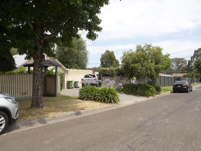 The Clark residence in Mooroolbark. Picture: Sarah Matray