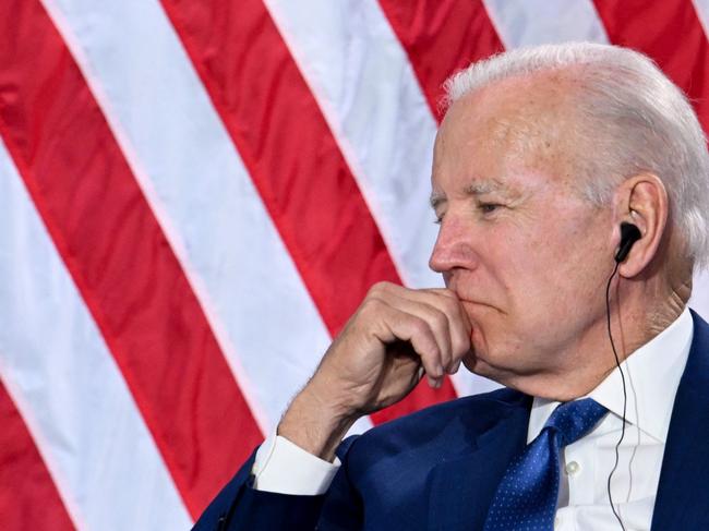 US President Joe Biden is ending the requirement that travellers to the US must show a negative Covid test. Picture: AFP