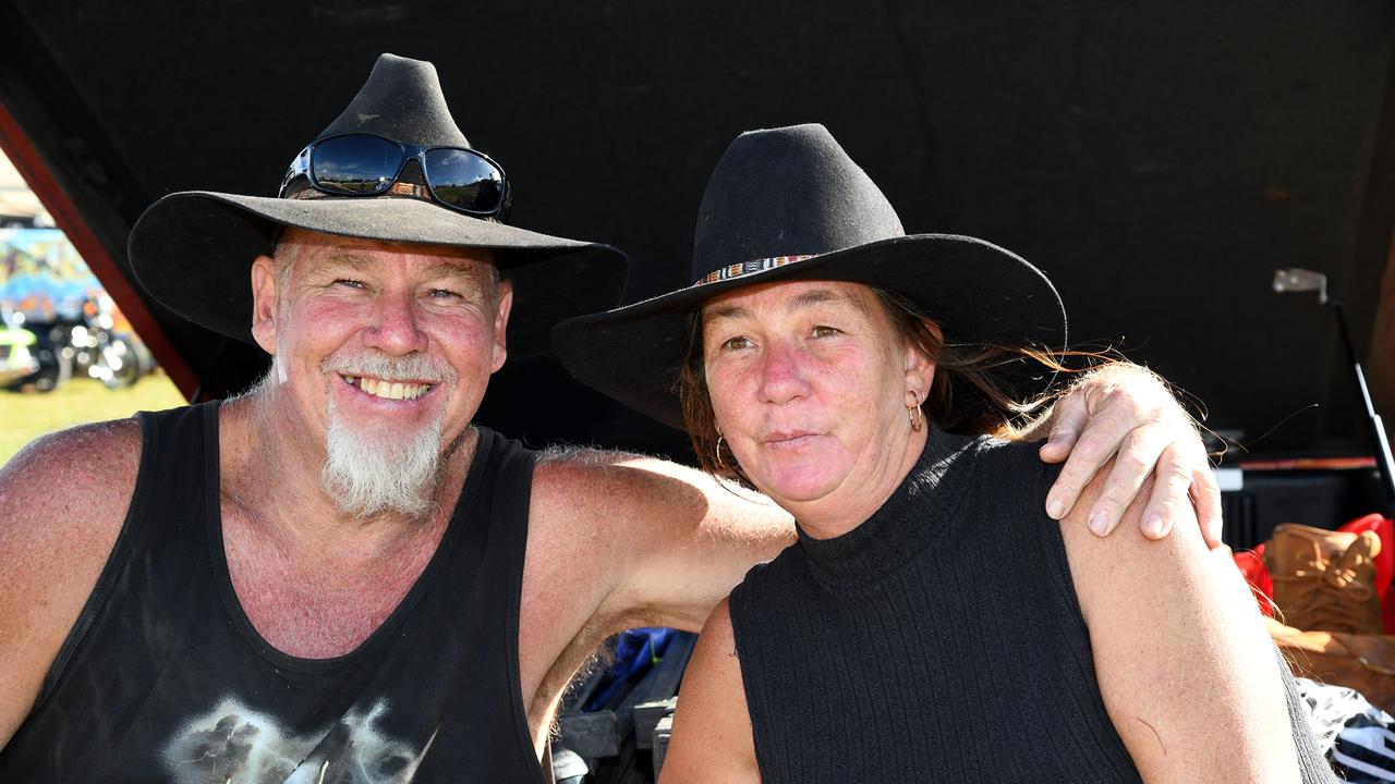 Shane and Jazz Colmer. Meatstock Festival at the Toowoomba show grounds. April 2022