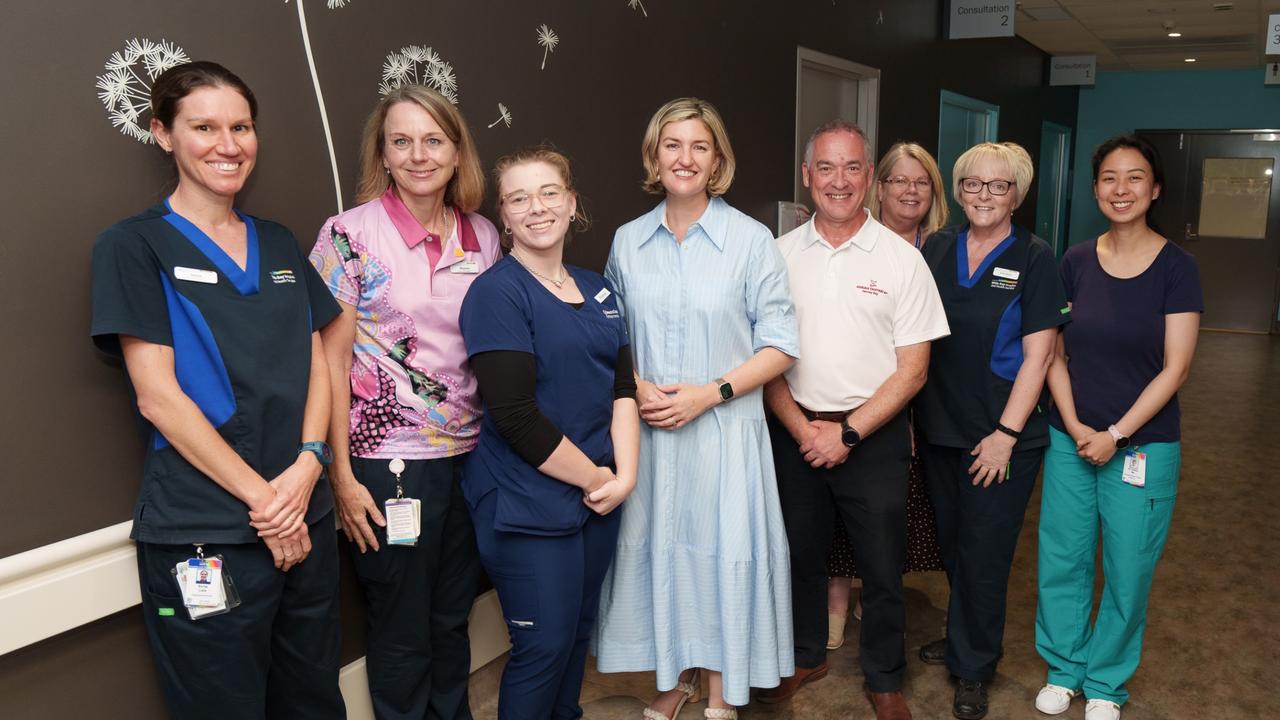 The team of nine new palliative care staff have started work across the Wide Bay Health and Hospital Service, with more staff to join them soon.