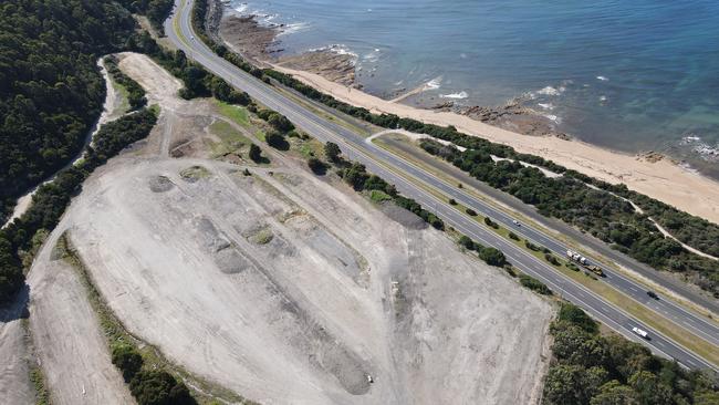 The site of the Marinus Link converter station at Heybridge. Picture Supplied