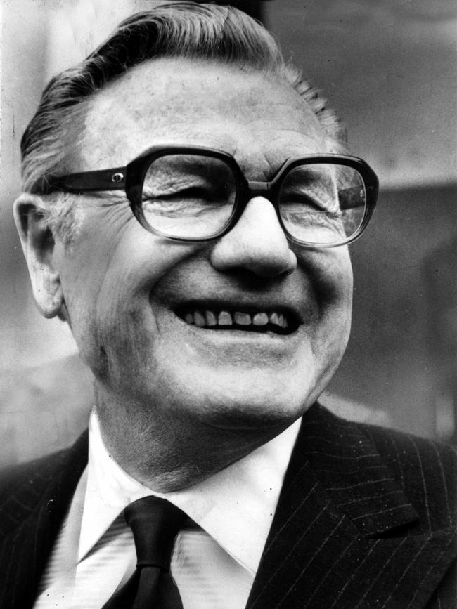 Former US vice-president and New York governor Nelson Rockefeller in 1976. Picture: supplied