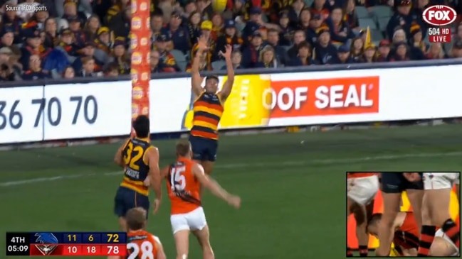 Young Crows star shirks contact in ugly footage