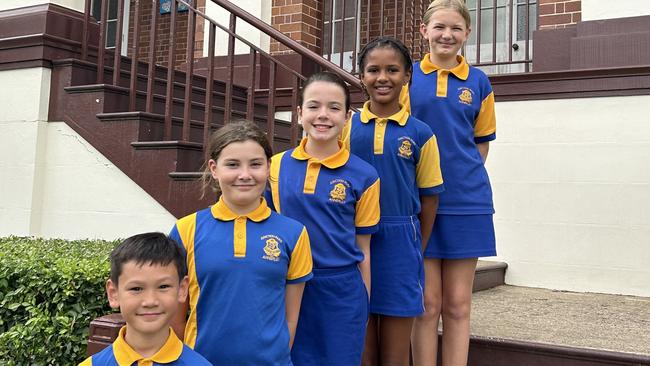 Junction Park State School 2024 captains. Picture: Contributed