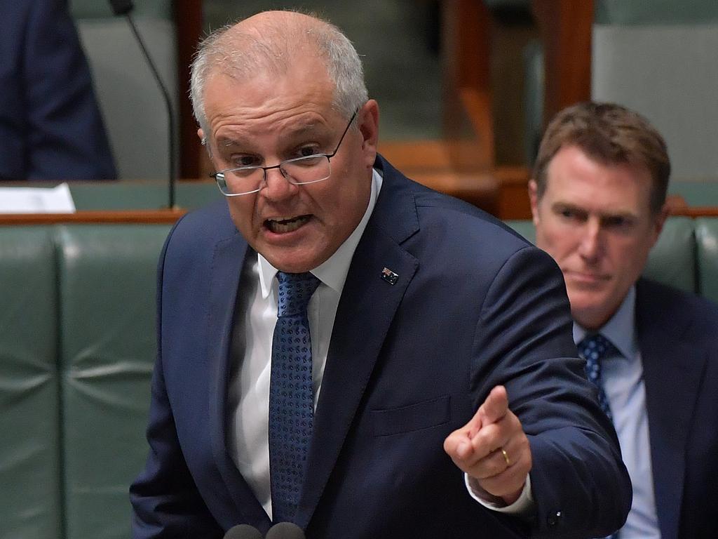 Facebook’s shock news ban was “arrogant” and the federal government won’t be “intimidated by BigTech”, Prime Minister Scott Morrison said. Picture: Getty Images