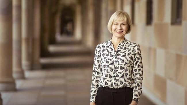 Professor Deborah Terry told the ­National Press Club the federal government needs to co-ordinate the return of international students, even as it waits for quarantine blueprints from the states. Picture: Glenn Hunt