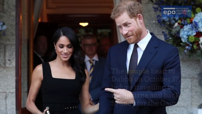 EXPLAINER: Harry, Meghan's Down Under tour dates released