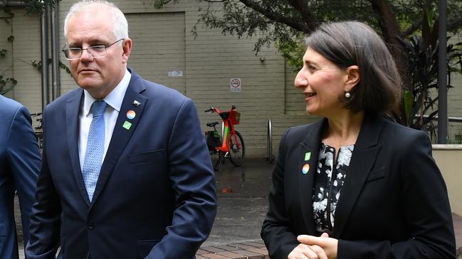 Prime Minister Scott Morrison is more popular than NSW Premier Gladys Berejiklian in the state’s Upper Hunter electorate. Picture: NCA NewsWire/Joel Carrett