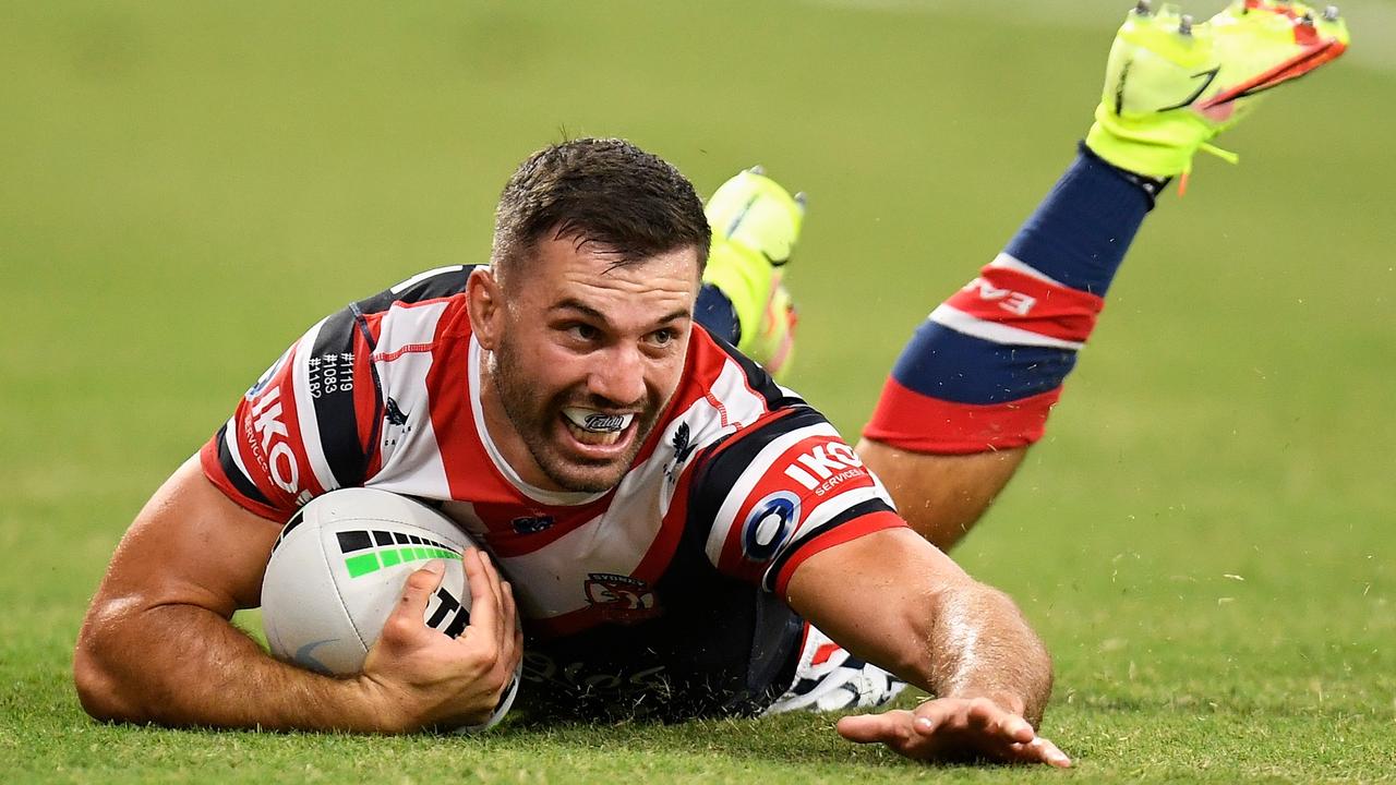 James Tedesco is one of the NRL’s biggest stars. Picture: Ian Hitchcock/Getty Images