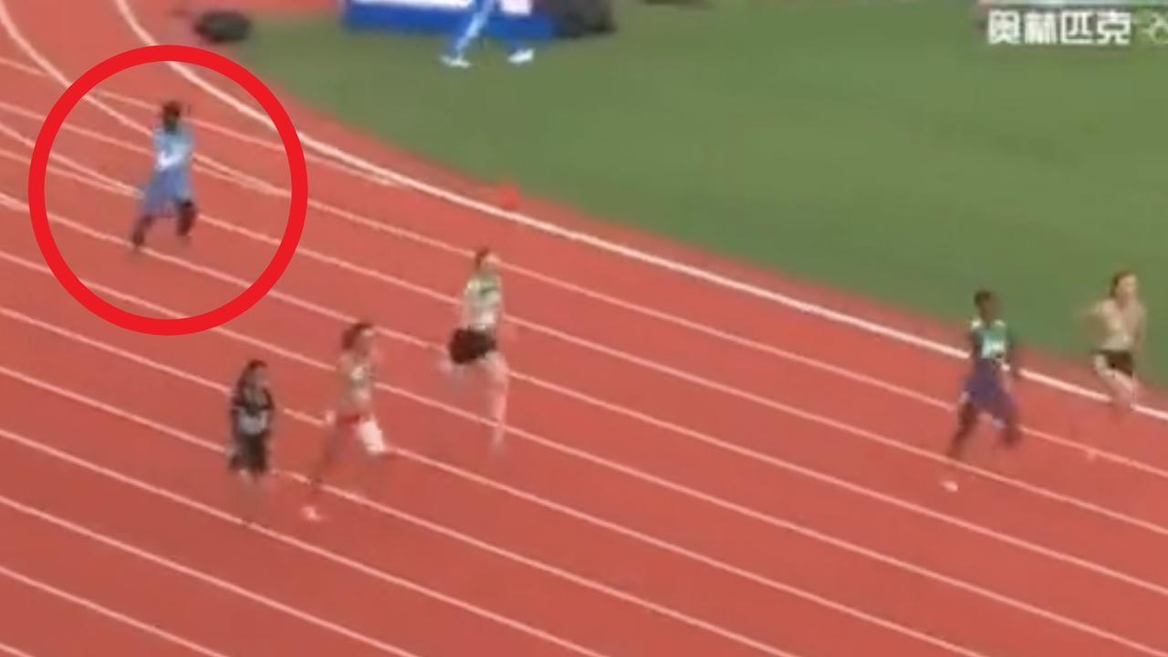 Nasra Ali Abukar in the 'slowest 100m of all-time'