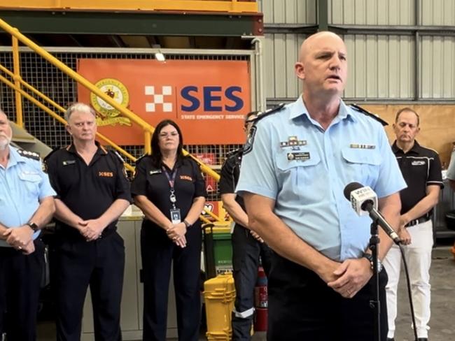 Queensland Police Service District Officer Acting Superintendent Mark Burgess