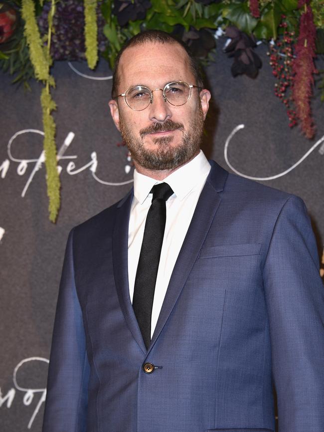 Darren Aronofsky at the French premiere of Mother earlier this month. Picture: Getty