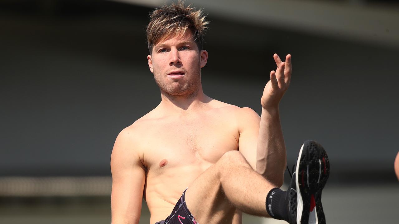 Toby Greene has flown to Melbourne early ahead of the Giants’ semi-final against Collingwood at the MCG. Picture: Phil Hillyard
