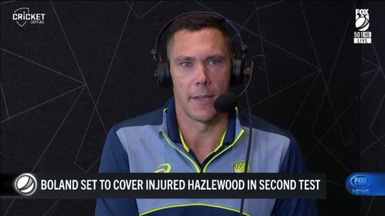 Boland ready to replace Hazlewood