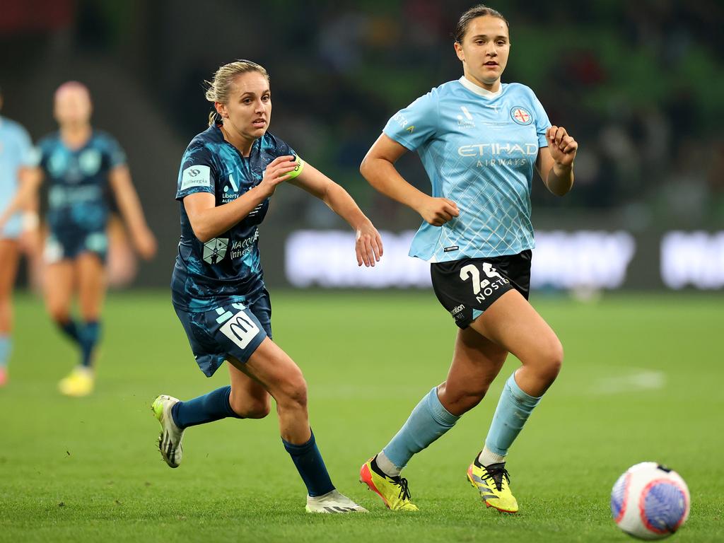 Daniela Galic of Melbourne City was named the A-League Women’s Young Footballer of the Year after an impressive 2023/24 season. Picture: Getty Images