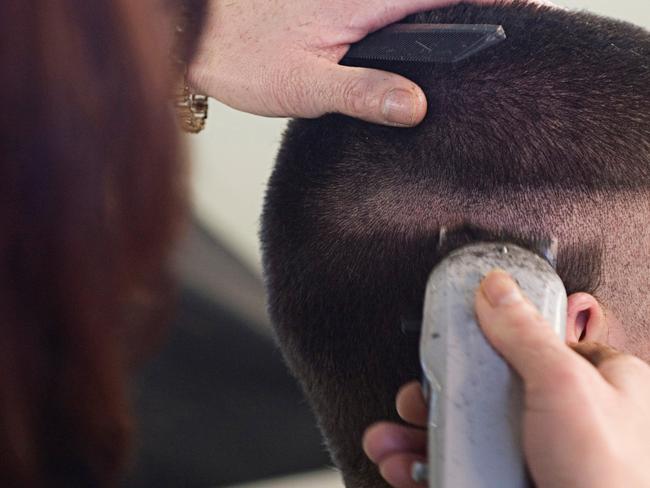 The hairstylist allegedly clipped the man’s ear.