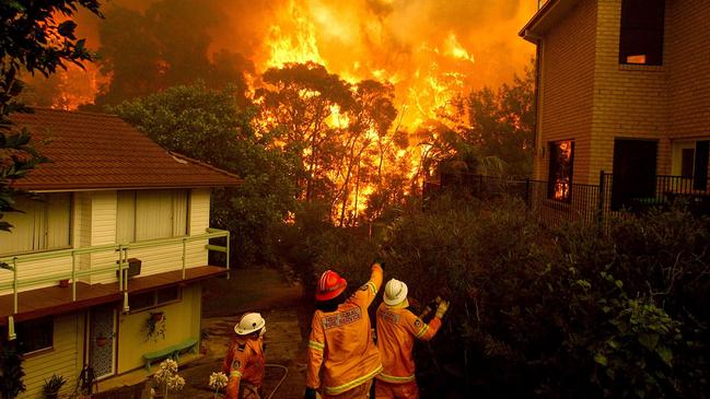 More than 60 local councils met today to devise strategies to combat longer, hotter and more intense bushfire seasons. Picture: Mick Tsikas 