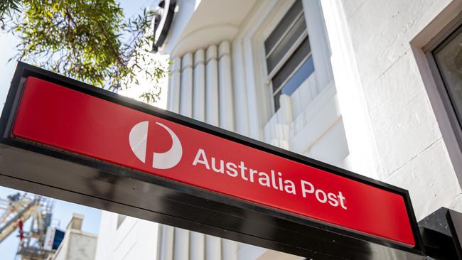 Australia Post has been losing money since more people are turning away from sending letters. Picture: NewsWire / Christian Gilles