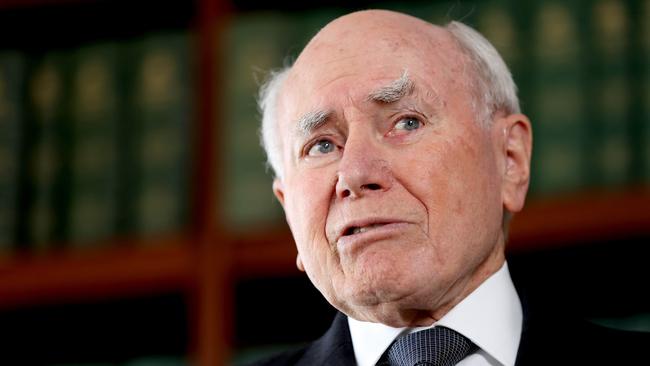 Former prime minister John Howard. Picture: NCA NewsWire/Damian Shaw