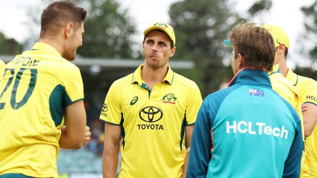 Lance Morris suffered a side strain the ODI series win. (Photo by Matt King/Getty Images)