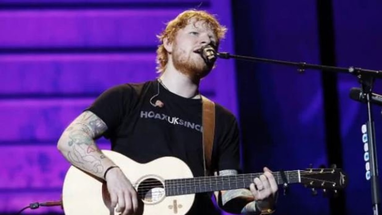 Ed Sheeran’s 2019 tour made him more than $1 billion. Picture: AAP / Josh Woning