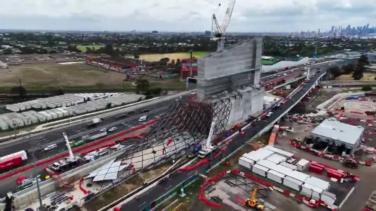 Drive through Melbourne's new West Gate Tunnel in 25 seconds