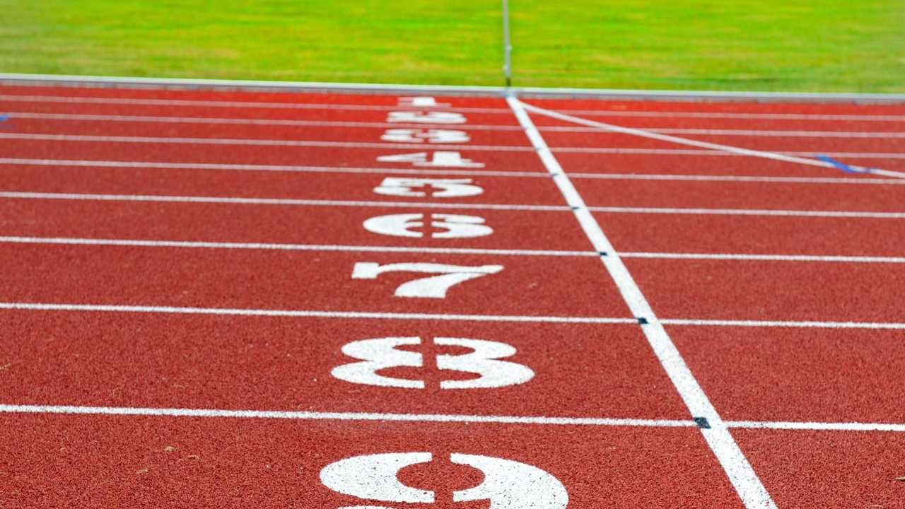 NEARLY DONE: The countdown is on to the first meet at the Bundaberg Athletics new facilities.Photo: Ben Turnbull / NewsMail. Picture: Ben Turnbull BUN010113ATH2