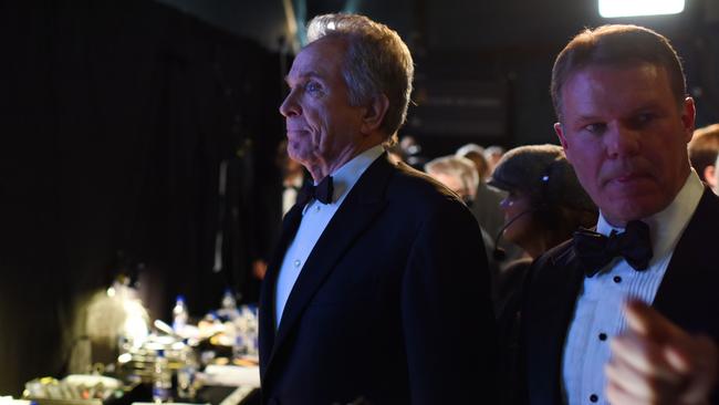 Warren Beatty, about to unknowingly walk into the biggest mistake in Oscar history. Picture: Rex Features / Splash News