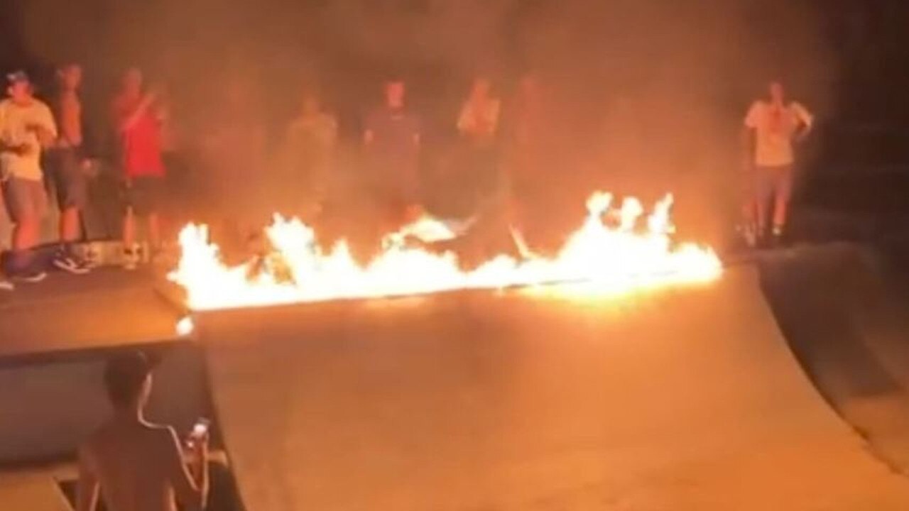 Skaters farewelled beloved Dicky Beach skate park with a fiery final session.