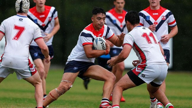 Action in the Laurie Daley Cup rugby league semi-finals. Pic: Supplied