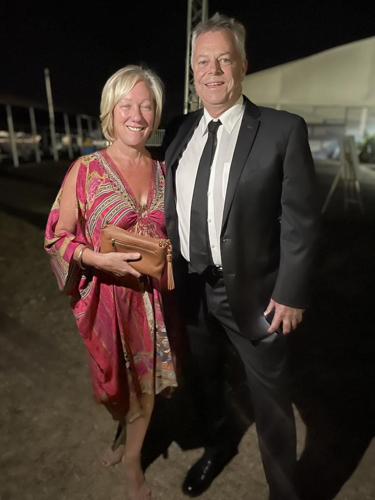 Craig and Bronwyn O’Gorman at the Darwin Cup Gala Ball.