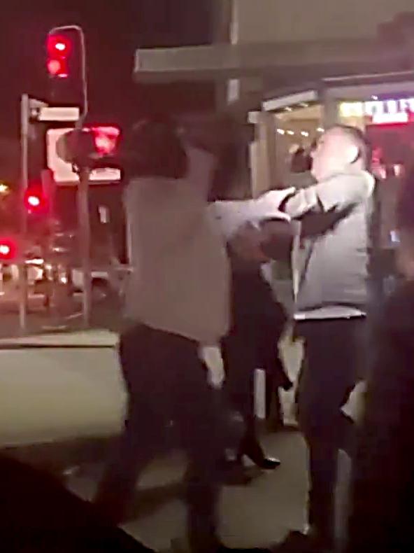 John Barilaro was captured in a scuffle with a cameraman over the weekend. Picture: Instagram