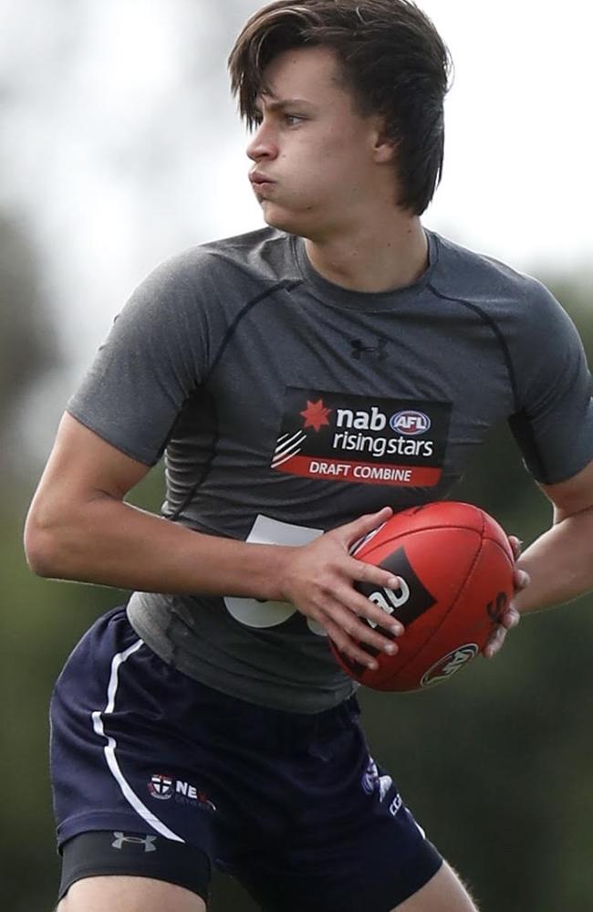 Lachie Carrigan last played football in 2019.