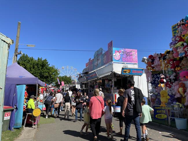 Sunshine and laughter surround the 2023 Ballarat Show on Saturday.