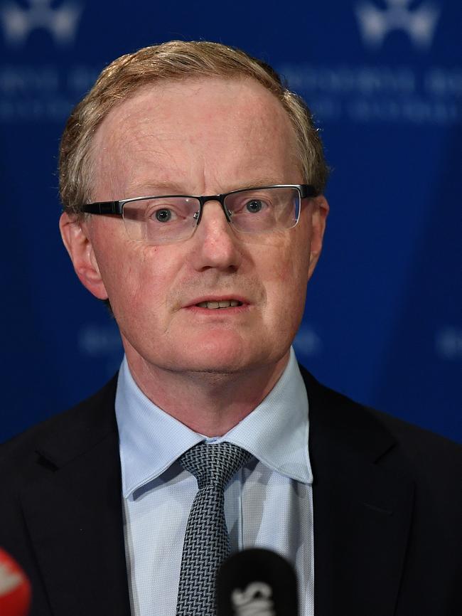 Reserve Bank of Australia governor Philip Lowe. Picture: AAP